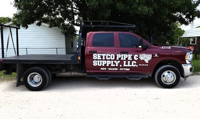 Setco Pipe and Supply Truck