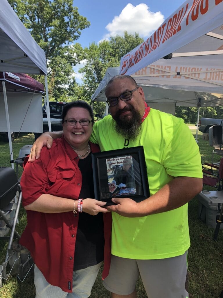 Carrie Potts and Eric Rodriguez