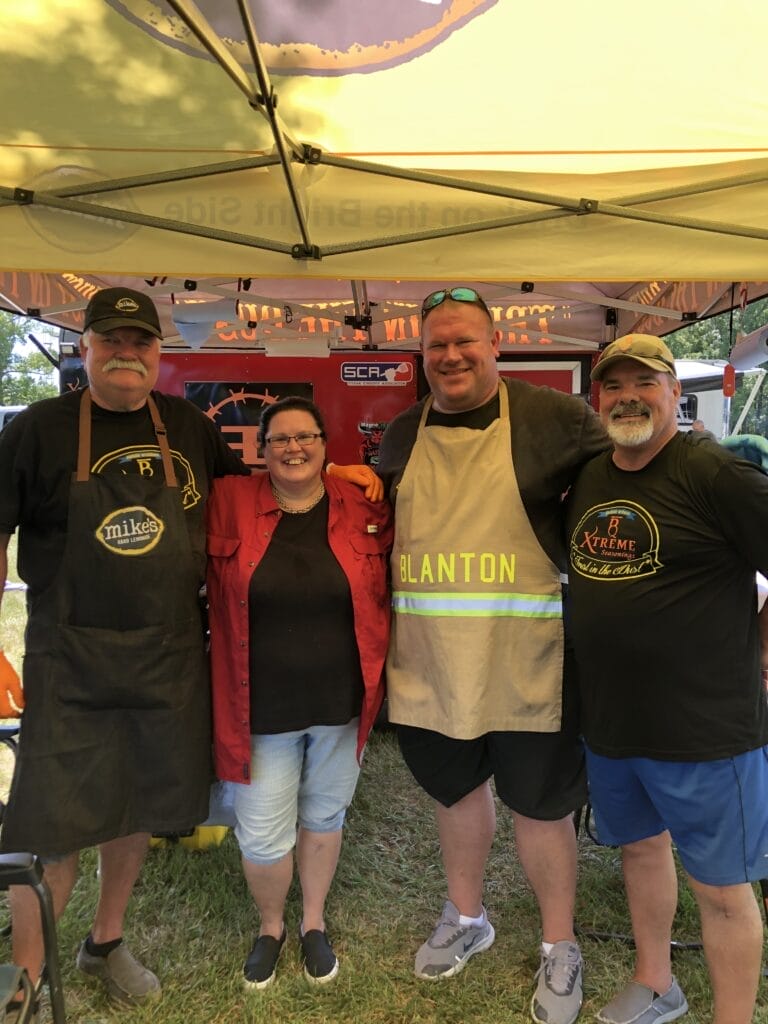 Terry Roan, Carrie Potts, Ben Blanton and Danny Helms