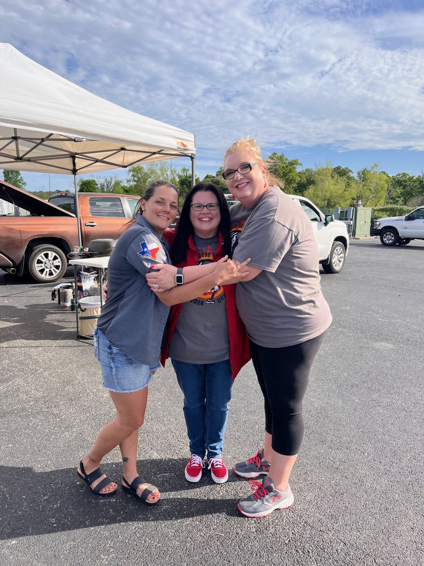 Jaime Burgess, Carrie Potts, and Mary McClure